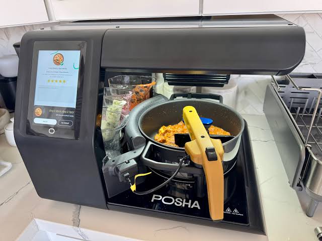 The Posher Cooking Robot