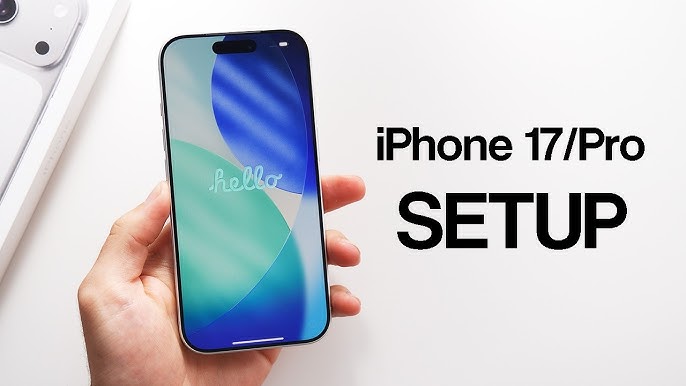 iPhone 17 Pro setup guide